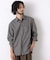 EDITORIAL PRINT レギュラーカラーシャツ