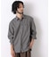 EDITORIAL PRINT レギュラーカラーシャツ
