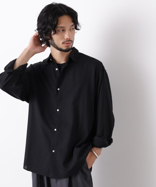 「OtoNANO」LIM-BRESS ワイドシャツ 長袖