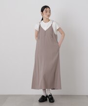 フィブリルピーチキャミワンピース