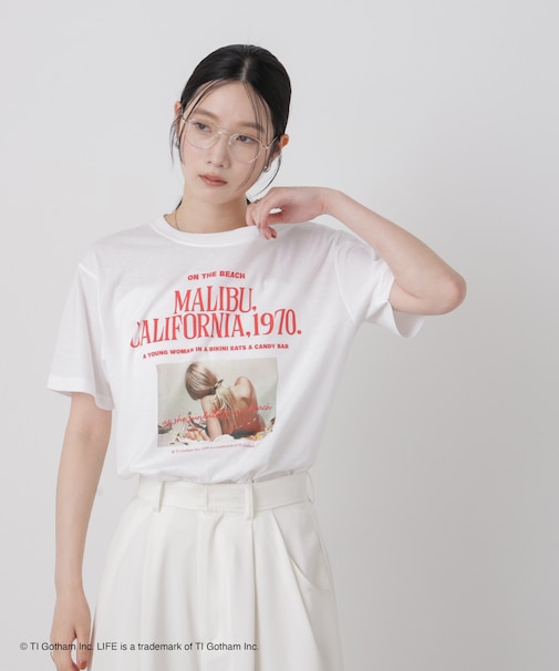 GOOD ROCK SPEED/LIFE PICTURE COLLECTION Tshirts White