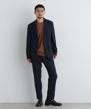 「Damerino」 T/Rスラブストレッチセットアップ/WASHABLE