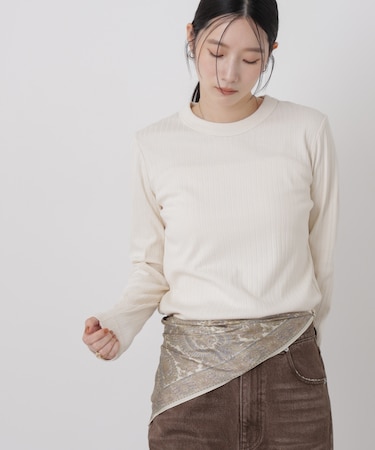 Anti Soaked(R) 汗染み防止リブロンT