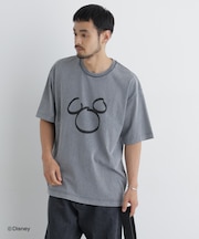 NANO×DISNEY ミッキーマウス フェードTシャツ