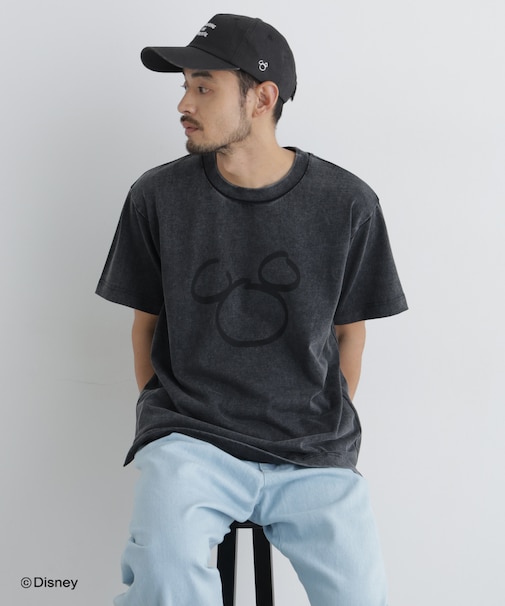 NANO×DISNEY ミッキーマウス フェードTシャツ