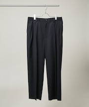 FARAH／別注 CANONICO Twill Black Slacks(セットアップ可)