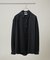 FARAH／別注 CANONICO Twill Black Shirt(セットアップ可)