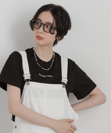NEEDBY heritage／別注 CROPPED TEE