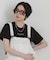 NEEDBY heritage／別注 CROPPED TEE