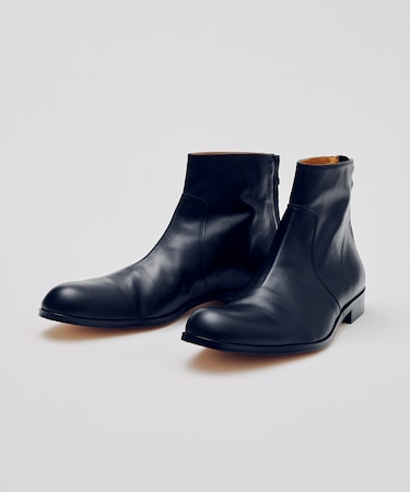 PADRONE THE STANDARD LINE／別注 BACK ZIP BOOTS ／ バックジップブーツ