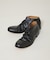 PADRONE THE STANDARD LINE／別注SHORT SIDE ZIP BOOTS／ショートブーツ