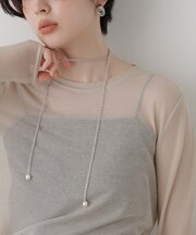 PHILIPPE AUDIBERT/Stow long necklace chain