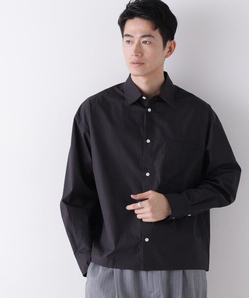 ｢James Fabric｣ ボクシークロップドシャツブルゾン