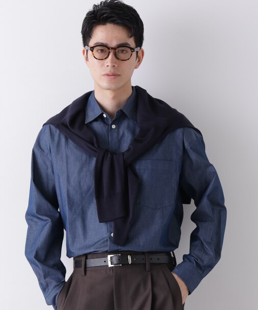 ｢James Fabric｣ ボクシークロップドシャツブルゾン