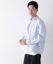 ｢James Fabric｣ ボクシークロップドシャツブルゾン
