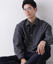 ｢James Fabric｣ ボクシークロップドシャツブルゾン