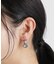 クロスリングピアス