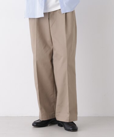 TCツイル2タックワイドパンツ