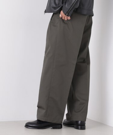 TCツイル2タックワイドパンツ