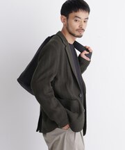 ｢DamerinoJacket｣TEXBRID(R) リンクスストライプジャージージャケット