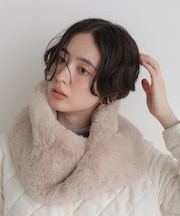 フェイクファーツイストスヌード