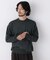 「毛玉レスニット」ファインゲージクルーネック