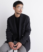 「DamerinoJacket」TWオールシーズンドビーダブルブレストブレザー