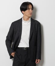 ｢DamerinoJacket｣ カシミヤミックスウォッシャブルツイードジャケット