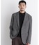 「DamerinoJacket」LANATEC(R) グレンチェックツイードジャケット