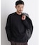 「FORMAL JERSEY」モックネックカットソー長袖