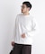 「FORMAL JERSEY」モックネックカットソー長袖