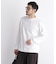 「FORMAL JERSEY」モックネックカットソー長袖