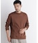 「FORMAL JERSEY」モックネックカットソー長袖