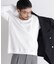 「FORMAL JERSEY」クルーネックカットソー長袖