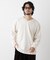 「surplus」デザインヘンリーネックTシャツ 長袖