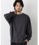 ソフトメランジクルーネックTシャツ 長袖