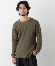 アンチスメルワッフル Tシャツ 長袖