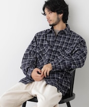 グレインネップCPOシャツ