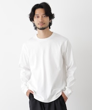 アンチスメルクルーネックTシャツ 長袖