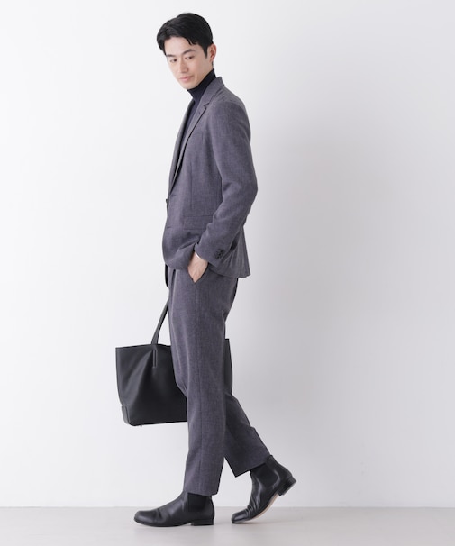 「Damerino」メランジエアシャークストレッチセットアップ