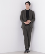 「Damerino」メランジエアシャークストレッチセットアップ