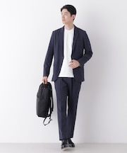 「Damerino」メランジエアシャークストレッチセットアップ