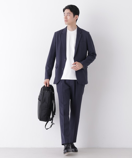 「Damerino」メランジエアシャークストレッチセットアップ