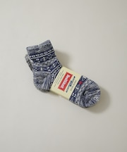 Healthknit/ジャガードソックス 3足セット