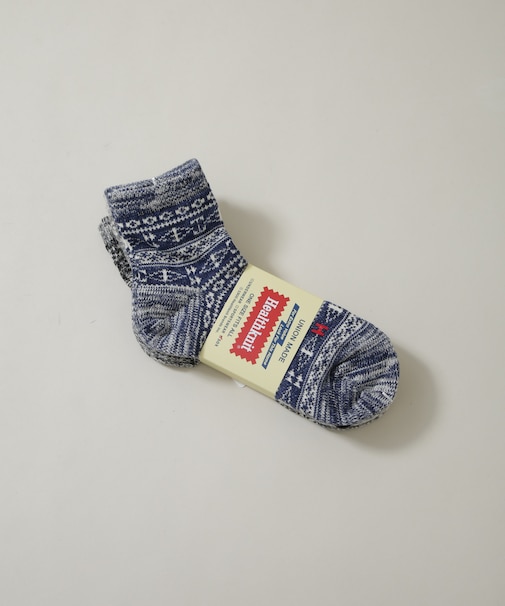 Healthknit／ジャガードソックス 3足セット
