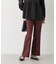 ツイルセンタープレスフレアパンツ(セットアップ可)