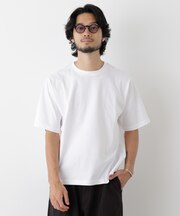 微起毛クロップドTシャツ 半袖