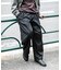 WEB限定／TCツイルワイドタックカーブパンツ