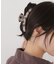 マーブルヘアクリップ