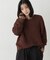 ロービングクルーネックルーズニット